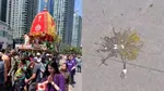 Eggs Thrown at Rath Yatra in Toronto