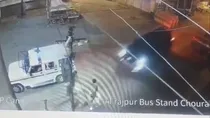 alirajpur mp mla son rashes over high speed suv over police men