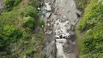 Max Vehicle Falls into Soni Pul