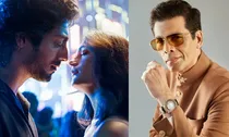 karan johar, ahaan panday, aneet padda,