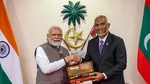 pm modi maldives visit gave a loan of Rs 4,850 crore to muizzu india maldives relations