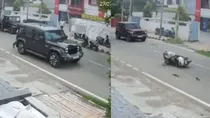 Thar Driver Hits Elderly Man Twice In Jammu In Shocking Road Rage Incident