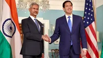 S Jaishankar With Marco Rubio