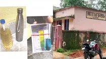 Odisha Peon Gives Urine to Senior
