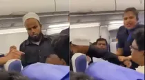 Mumbai-Kolkata IndiGo Flight Assault Video