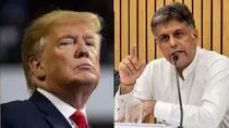Donald Trump, Manish Tewari, Manish Tewari Reply to Donald Trump Manish Tewari, Donald Trump Tariff, Tariff Threat, Seventh Fleet, US Seventh Fleet, 1971 War