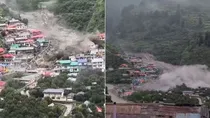 Uttarkashi Cloud Brust, Villages Washed Away