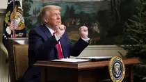 President Donald Trump says going to raise India's tariffs substantially in the next 24 hours