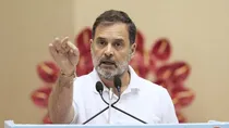 Rahul Gandhi call tariff economic blackmail India responds to Trump's additional 25% tariff