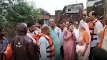 sanjay nishad flood uttar pradesh kanpur dehat 
