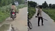 Rajasthan Jhunjhunu Man Shot 25 Dogs Video Viral