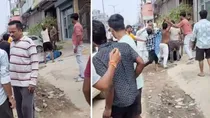 gurugram auto driver vipin beaten brutally