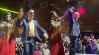 new zealand pm christopher luxon viral video dance on hindi song on indian independence day with indians auckland