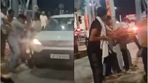 Meerut Bhuni Toll Army Jawan Beaten At Toll Plaza