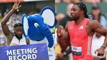 Noah Lyles, Kishane Thompson, Diamond League