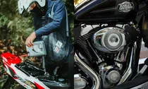 Bike engine oil change