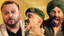 Anil Sharma, Manish Wadhwa and Sunny Deol in Gadar 2 