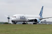 female passanger accused indigo pilot of opening toilet door in mid flight