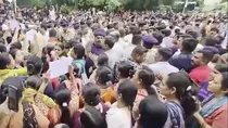 gujarat ahmedabad student school protest 