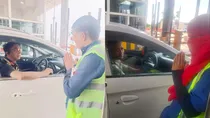 toll plaza army personnel