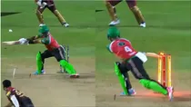 Shai Hope, Hope Hit wicket, Hit Wicket viral video