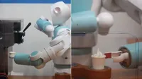 SCO Media Center Robot Stealing spotlight, Makes Ice Cream For Visitors