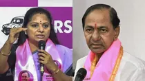 BRS, BRS Chief, Kavitha Suspends, KCR, KCR suspends BRS, Kavitha BRS