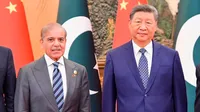 Shehbaz Sharif with Jinping