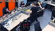 Turkish CEO caught on camera throwing flower pot at employee video goes viral