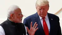 Narendra Modi With Donald Trump