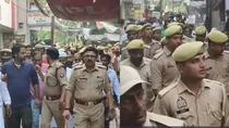 controversial social media post fuel tension in Kanpur provocative Slogans raised