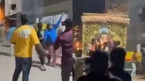 Stone pelting on Ganesh immersion procession in Karnataka mandya