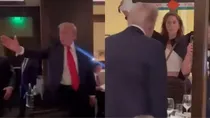 Hitler of our time Trump confronted by protesters during DC dinner