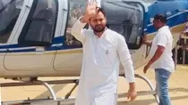 tejashwi yadav helicopter bjp rjd jdu mukesh sahni 