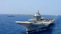 tpcr 2025 Induction of new weapon systems indian aircraft carrier ins vishal nuclear or diesel powered vs nuclear submarine option which is feasible