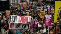 Anti Immigration Protest