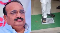 Dinesh Pratap Singh, rahul gandhi, Dinesh Pratap Singh vs rahul gandhi, rahul gandhi vs Dinesh Pratap Singh, Lucknow, doormat