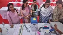 ECI new ballot papers coloured photographs of candidates on EVM starting from Bihar elections