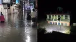 heavy Rains causes flood in many parts of hyderabad whereas people trapped under debris in Chamoli Uttarakhand