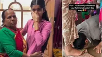 Girl shares video of family celebrating her first menstruation delights Internet