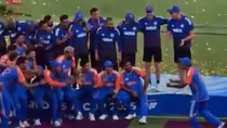 Asia Cup India Celebrated WinWithout Trophy Suryakumar Yadav Rohit Sharma