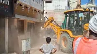 Varanasi: Bulldozer Action House Of Olympian Md Shahid