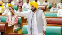 bjp holds mock assembly punjab janta di vidhansabha seeks CBI probe into missing 12 thousand crore disaster fund
