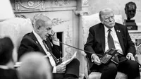 Donald Trump Released Photos Of Phone Call Benjamin Netanyahu Apology To Qatar PM