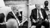 Donald Trump Released Photos Of Phone Call Benjamin Netanyahu Apology To Qatar PM
