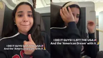 Indian Womans Tearful Goodbye As She Leaves US After Being Laid Off