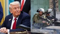 Israel agreed to withdrawal line says donald trump