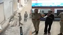 Meerut Girl strangled and molested cctv video viral up