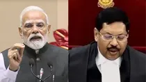 PM Narendra Modi CJI BR Gavai, Narendra speaks with CJI BR Gavai, Narendra Modi, BR Gavai, attack on cji br gavai