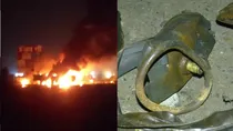 Jaipur-Ajmer highway LPG cylinders truck fire explosions and blast Video